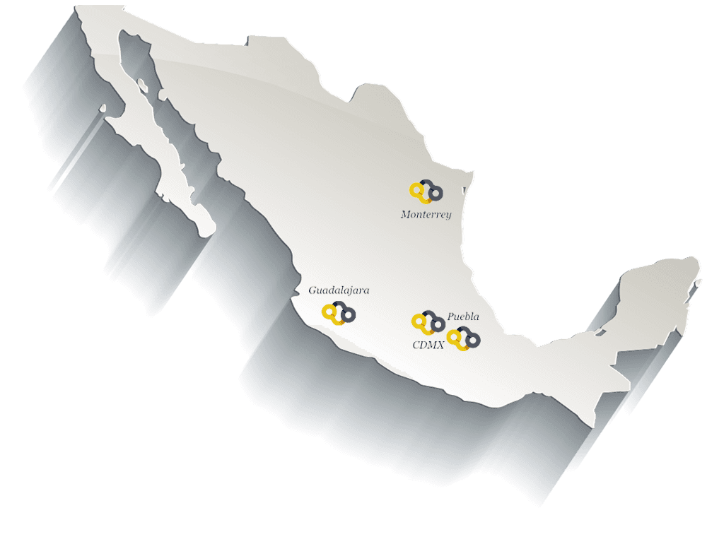 Ubicaciones Lomas Consulting en México